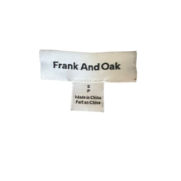 Frank and Oak‎ light brown button down shirt. Size small - Picture 3 of 9